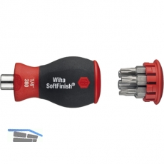 WIHA Bit-Magazinhalter Stubby 1/4\&quote; Torx 6-teilig