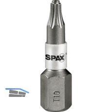 SPAX Bit-Einsatz T-Star 1/4\sechskant TX 10/25 mm Zapfenfhrung, Inhalt 5 Stck