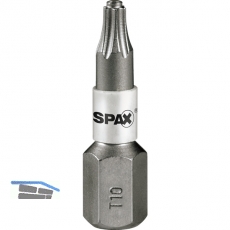 SPAX Bit-Einsatz T-Star 1/4\&quote;sechskant TX 10/25 mm Zapfenfhrung, Inhalt 5 Stck