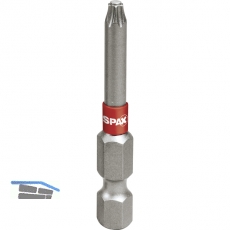 SPAX Bit-Einsatz T-Star 1/4\&quote;sechskant TX 15/50 mm Zapfenfhrung, Inhalt 5 Stck