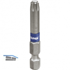 SPAX Bit-Einsatz T-Star 1/4\&quote;sechskant TX 30/50 mm Zapfenfhrung, Inhalt 5 Stck
