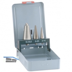 ALPEN Blechschlbohrer-Satz HSS Gr.1-3 Bohrer  3.5-30 mm 3-teilig