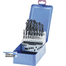 Spiralbohrer-Kassette DIN338 HSS-R Bohrer  1.0-10.0 mm 25-teilig