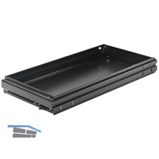 HETTICH SYSTEMA TOP 2000 Breitwandschubladen, KB 600 mm, Stahl schwarz