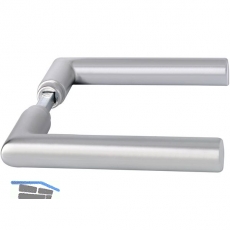 SCH-LINE Drckerpaar SCH L-Form, TS - 43 mm, silber eloxiert