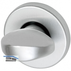 SCH-LINE WC, -Rosette SCH Line, L/U-Form  50 mm, silber eloxiert
