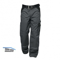 FRISTADS/KANSAS Bundhose Icon grau/schwarz Gr.48 65% PE/ 35% BW