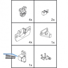 EKU CLIPO 16 H MS - Beschlgegrt. Kombifront, 1000 x 1400