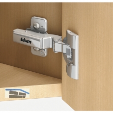 BLUM CLIP top BLUMOTION Winkelscharnier -45, max. aufschlagend, III,INSERTA