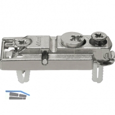 BLUM CLIP Montageplatte gerade, EXPANDO, HV: Exzenter, Distanz 0 mm