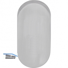 FSB Blindrosette oval 17 1757, 32, 5 x 70 x 7 mm, Aluminium silber eloxiert