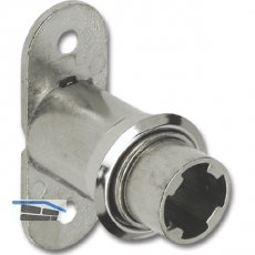 HEKNA 514 Zylinder-Druck-Drehschloss, L 27 mm, Zamak