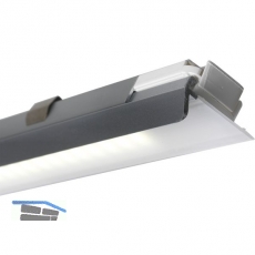 Einbauleuchte Miska Sensor 7,8 Watt, neutralwei L 760mm alu