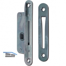 Einstemmzunge mit Schlieblech, DM 10 mm, rund, Stahl verzinkt