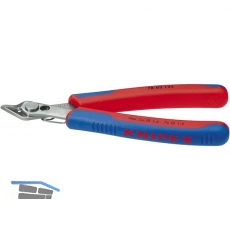 KNIPEX Elektronik-Super-Knips Inox DIN 9654 Form 0 Lnge 125 mm