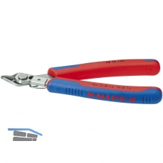 KNIPEX Elektronik-Super-Knips Inox DIN 9654 Form 1 Lnge 125 mm
