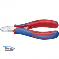KNIPEX Elektronik Seitenschneider DIN 9654 rund mit kleiner Facette Lnge 115 mm