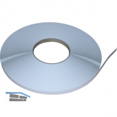 Flachleiste auf Rolle mit Lippe 40mm wei, selbstklebend