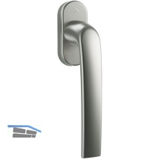ROTO Fenstergriff SAMBA - verdeckt geschr., VK 7 x 37 mm, Alu Titan matt
