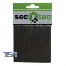 SECOTEC Filzgleiter selbstklebend zum Zuschneiden braun 200X100 mm SB-2