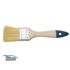 SCHULLER Flchenstreicher Breite 3\&quote; mit Holzstiel natur/blau 12. Strke