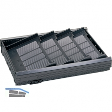 HETTICH SYSTEMA TOP 2000 Formularablage, Fcheranzahl 11, Kunststoff Alu-Finish
