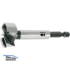 FISCH Forstnerbohrer Wave Cutter SP mit 1/4\&quote; Bit Aufnahme Bohrer  30 mm