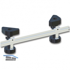 Fhrungsleistenset fr Sockellade Lnge 470 mm, Aluminium