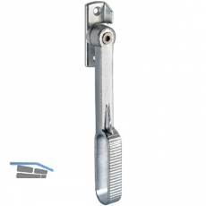 Schlaufenhebel fr Tortreibriegel, 240 mm, VK 12 x 34 mm, Stahl verzinkt