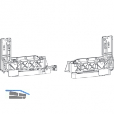 GU-966/150 mZ/oZ Grundkarton Laufschuhe, Schema A-K und C, rechts, 150 kg