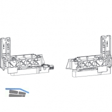 GU-966/200 mZ Grundkarton Laufschuhe, Schema A-K und C, links, 200 kg