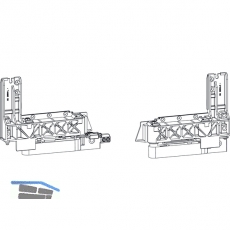 GU-966/200 mZ Grundkarton Laufschuhe, Schema A-K und C, rechts, 200 kg