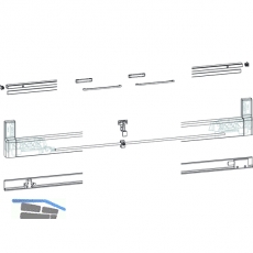 GU-966/200 mZ Profilbeutel, Schema A-K und C, L=2460 mm, wei