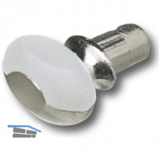 Glasbodentrger Dream zum Stecken, Bohr  5 mm, vernickelt, VPE 100 ST