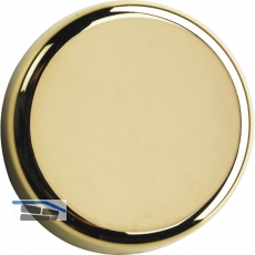 HETTICH Glastr-Zierkappe rund, Kunststoff hochglanz vergoldet, 40340