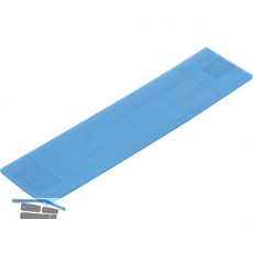 GLUSKE BKV Gitterklotz 100 x 20 x 2 aus Kunststoff blau (Verglasungsklotz)
