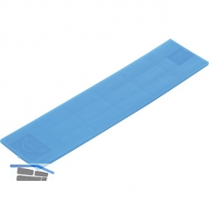GLUSKE BKV Gitterklotz 100 x 26 x 2 aus Kunststoff blau (Verglasungsklotz)