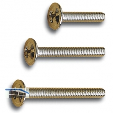 Griffschrauben M 4 X32 mm, Kombi-Schlitz, Stahl verzinkt