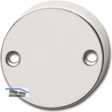 GRUNDMANN Blindrosette WG AB6 aufschraubbar, Aluminium poliert