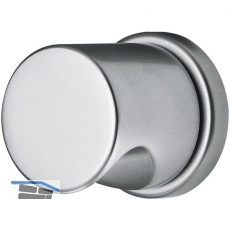 GRUNDMANN Trknopf Zylinderform - auf Ros. fest u.Gewindeanstze M4, silber elox
