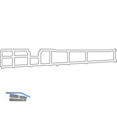 HAUTAU ThermoTop 2 Aufbauprofil TS 79-92 mm, L=2000 mm