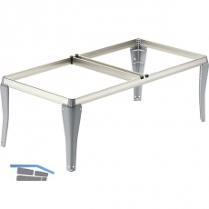 HETTICH SYSTEMA TOP 2000 Hngerahmen, EB 392 mm, ET 730 mm, Alu- Finish