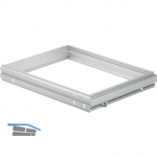 HETTICH SYSTEMA TOP 2000 Hngeregistratur-Rahmen, 3 x A4+R, KB 1200 mm, Alu-F.