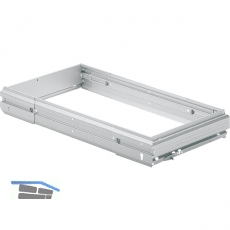 HETTICH SYSTEMA TOP 2000 Hngeregistratur-Rahmen, Auenbreite 700-872 mm, schw.