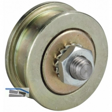 Schiebetor-Stahlrolle  45 mm, Stahl galvanisch verzinkt