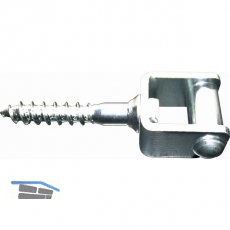Rollkloben 40 mm, Stahl verzinkt