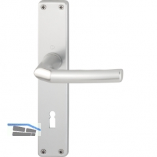 HOPPE Drckergt. BIRMINGHAM - auf LS BB90, TS30 - 49, silber eloxiert