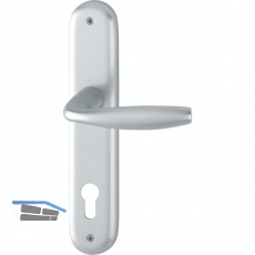 HOPPE Drckergt. NEW YORK - auf LS PZ, TS35 - 45, silber eloxiert