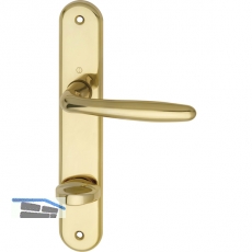 HOPPE Drckergt. ROISSY - auf LS WC90, TS40 - 45, Li, Messing poliert