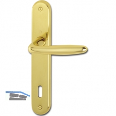 HOPPE Drckergt. ROISSY - auf LS BB90, TS35 - 54, Messing poliert